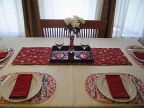 Red Roses Centerpiece