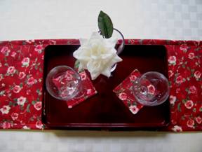 Red Roses Centerpiece